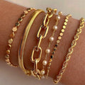 Zigeuner Chic Armbandenset Vintage