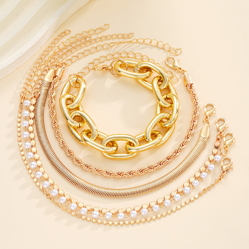 Vintage Bohemian Chic Bracelet Set