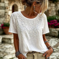 Vintage Bloesemprint Zomerblouse