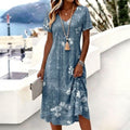 Bloemen Zomerjurk in Vintage Stijl