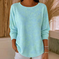 Vintage Print Lange Mouwen T-Shirt
