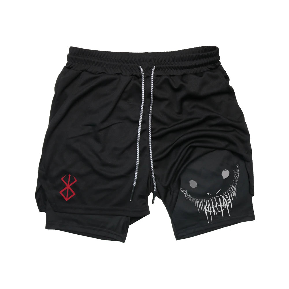 Dallarna™ - Anime Berserk Gym shorts