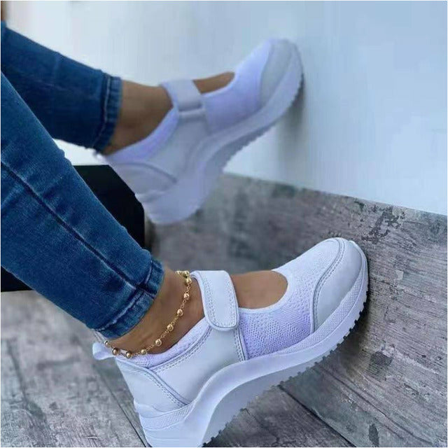 Mesh Plattform Casual Sneakers